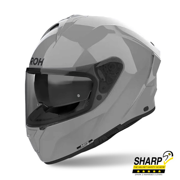 Airoh Airoh spark 2 cement grey gloss helmet - sm (55-56cm)